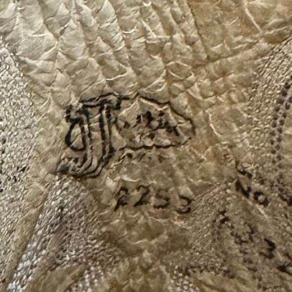 Justin Pre-Owned Men’s Brown Leather Western Boots / SZ: 9D - Picture 7 of 8